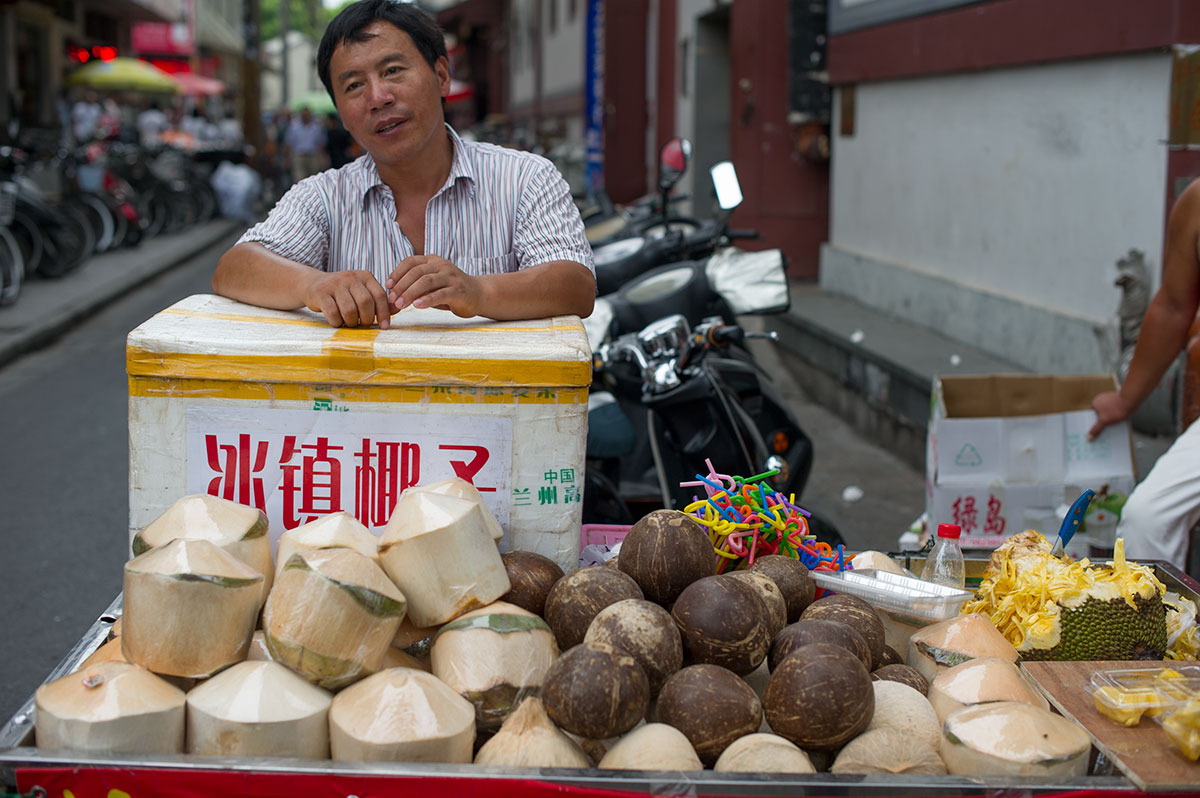 China Street Vendor